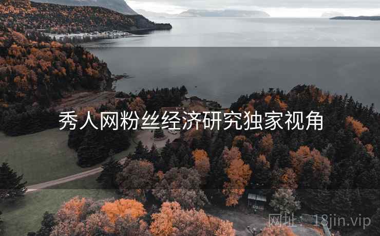 秀人网粉丝经济研究独家视角